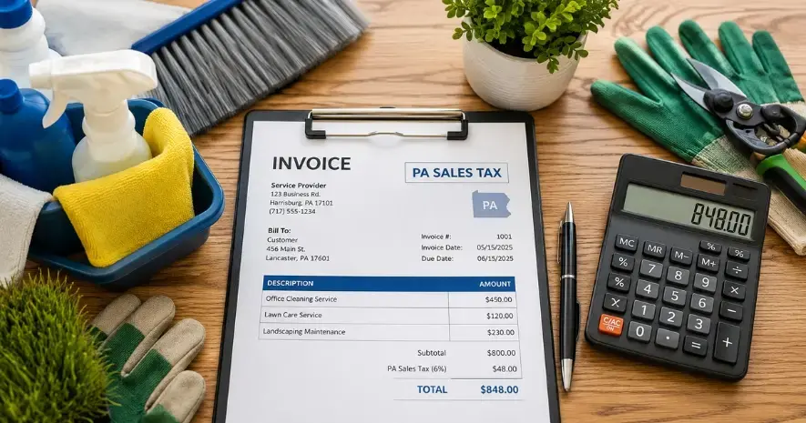Are Your Cleaning or Lawn Care Services Subject to PA Sales Tax?